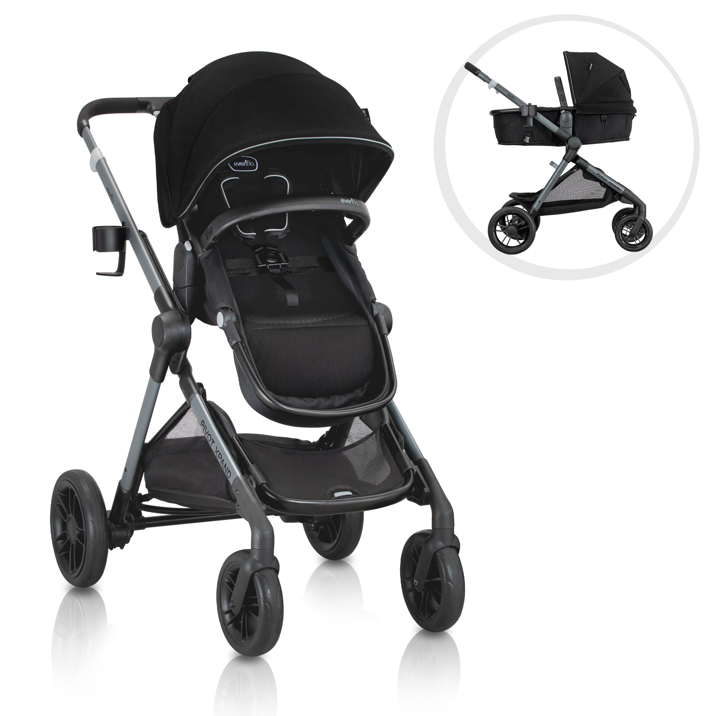 Pivot Xpand Modular Stroller Evenflo® Official Site