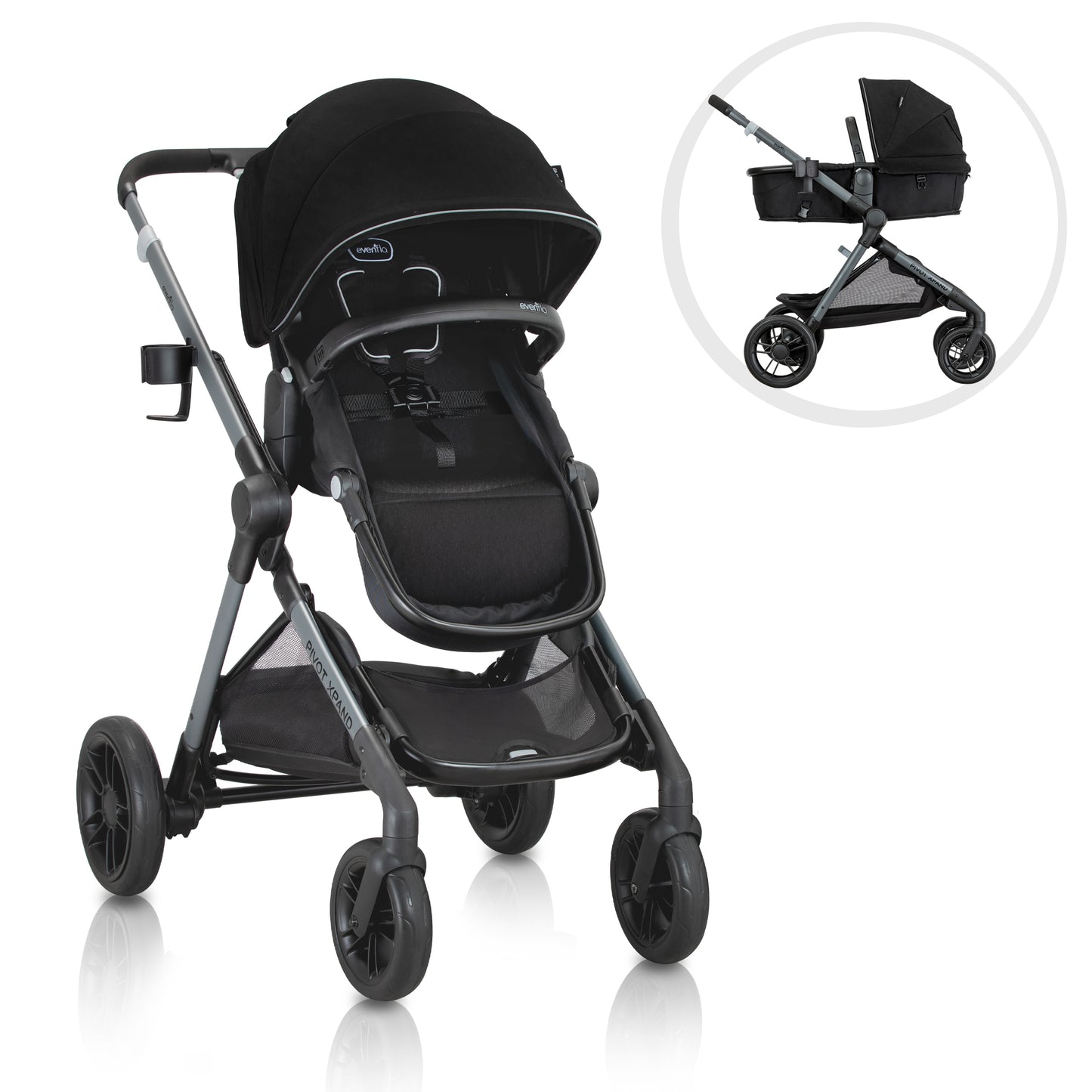 Pivot Xpand Modular Stroller (Ayrshire Black)