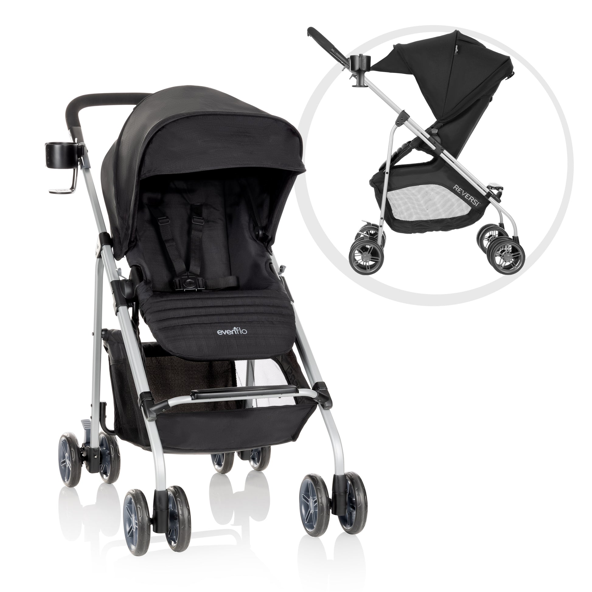 This lightweight stroller gives you convenience and functionality in a compact, travel-friendly package.