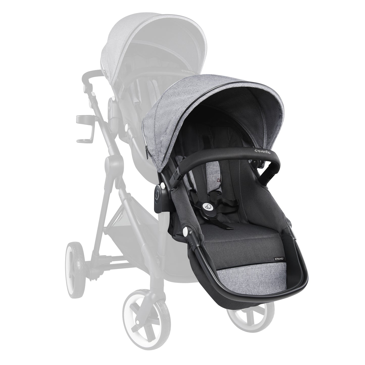 GOLD Pivot Xpand Stroller Second Seat (Moonstone Gray)
