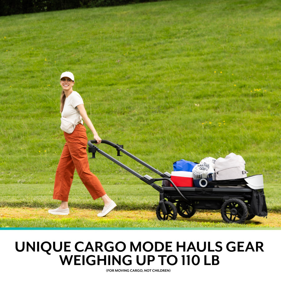 Effortlessly transport all your gear on any adventure with this convenient and spacious wagon.