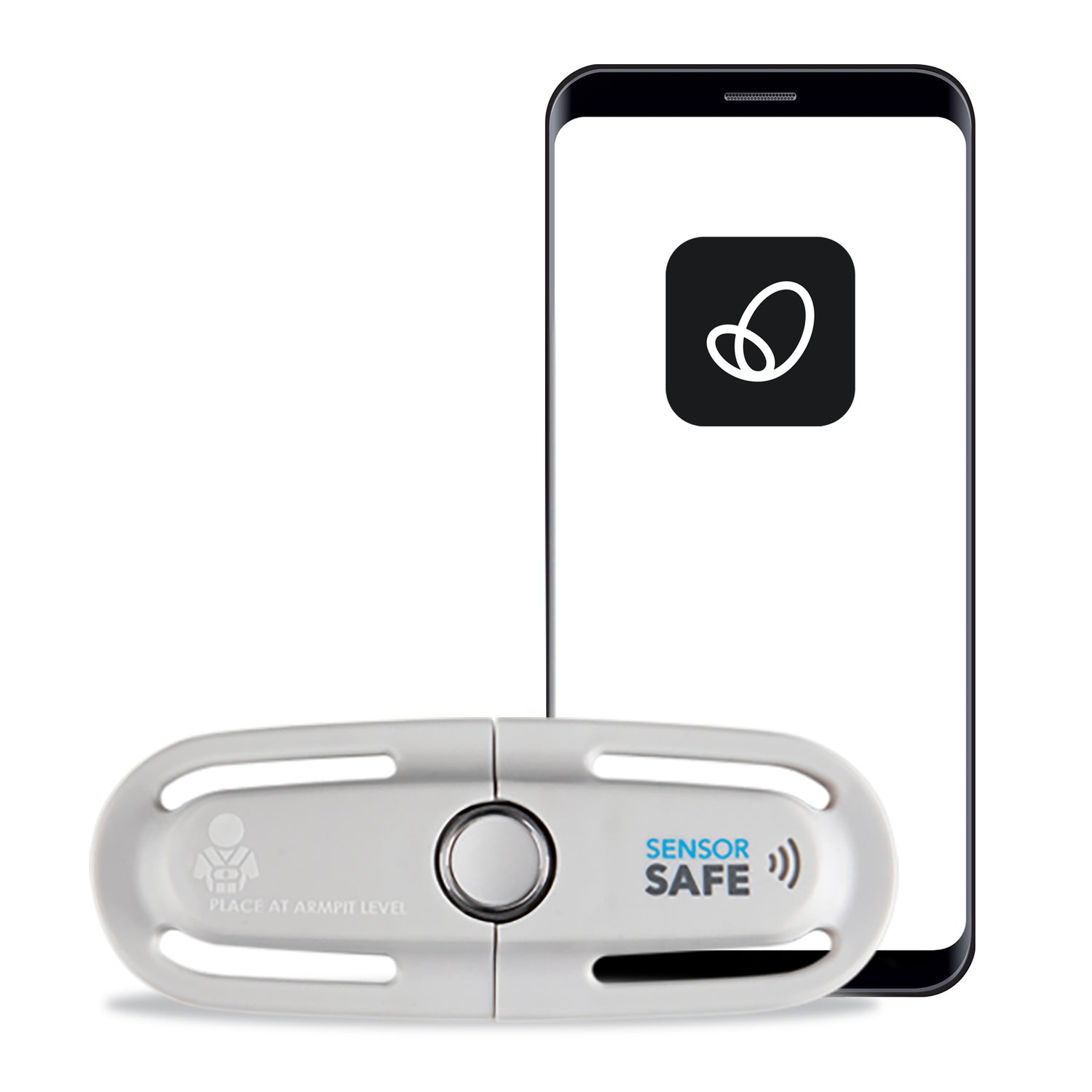 Experience a new level of safety with this wearable sensor that connects to your smartphone.