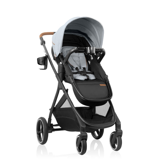 Shyft Intuiti+ Stroller with Green & Gentle Fabric (Quartz)