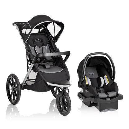 Victory Plus Jogging Stroller Travel System with LiteMax Infant Car Seat