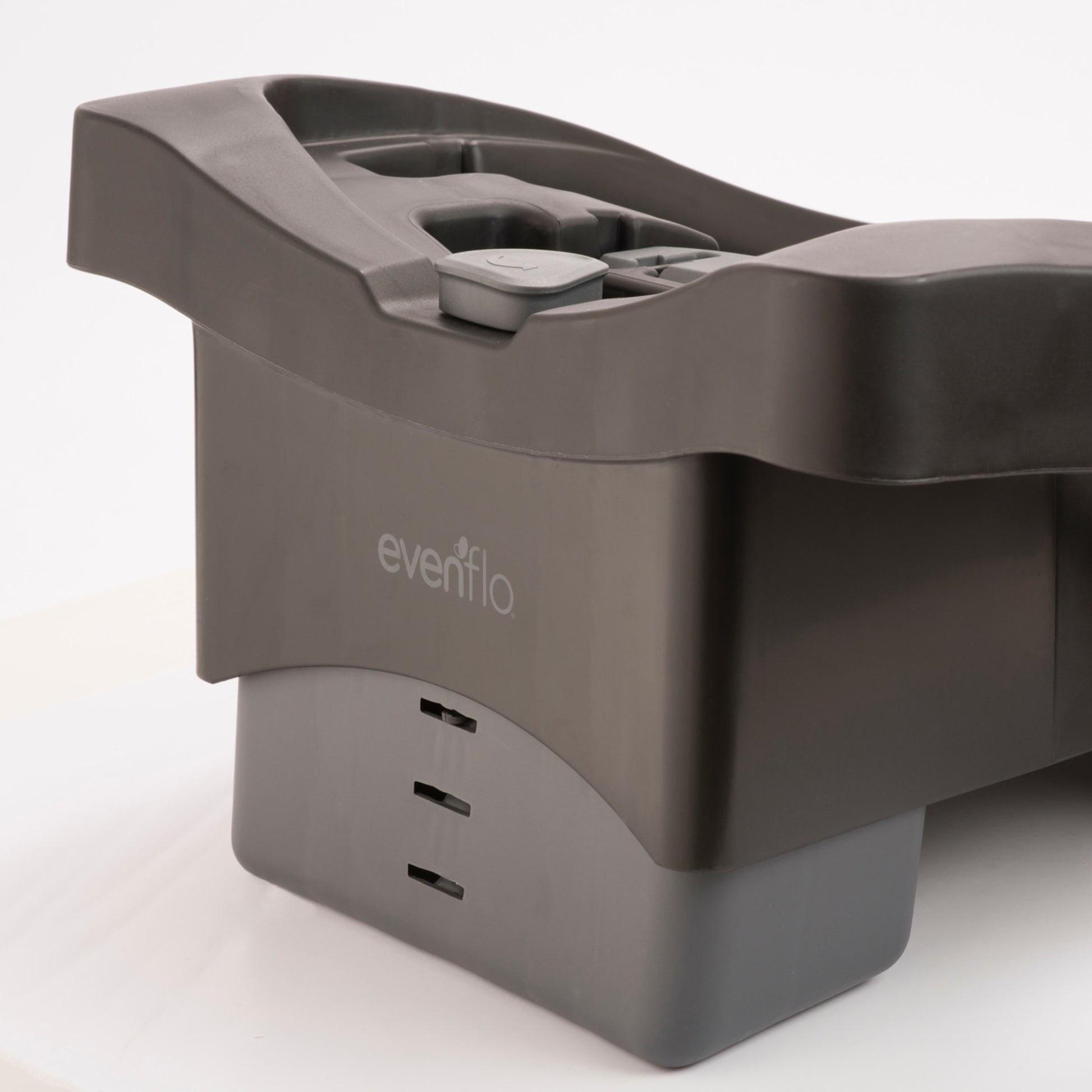 Ensure your car seat is level and secure with an adjustable Evenflo base for easy installation.