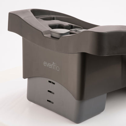 Ensure your car seat is level and secure with an adjustable Evenflo base for easy installation.