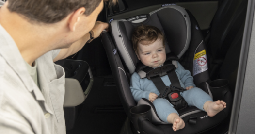 Rest assured as you buckle your baby into their safe and secure car seat.