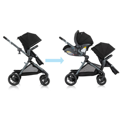 Easily transform your single stroller into a double, perfect for growing your family.