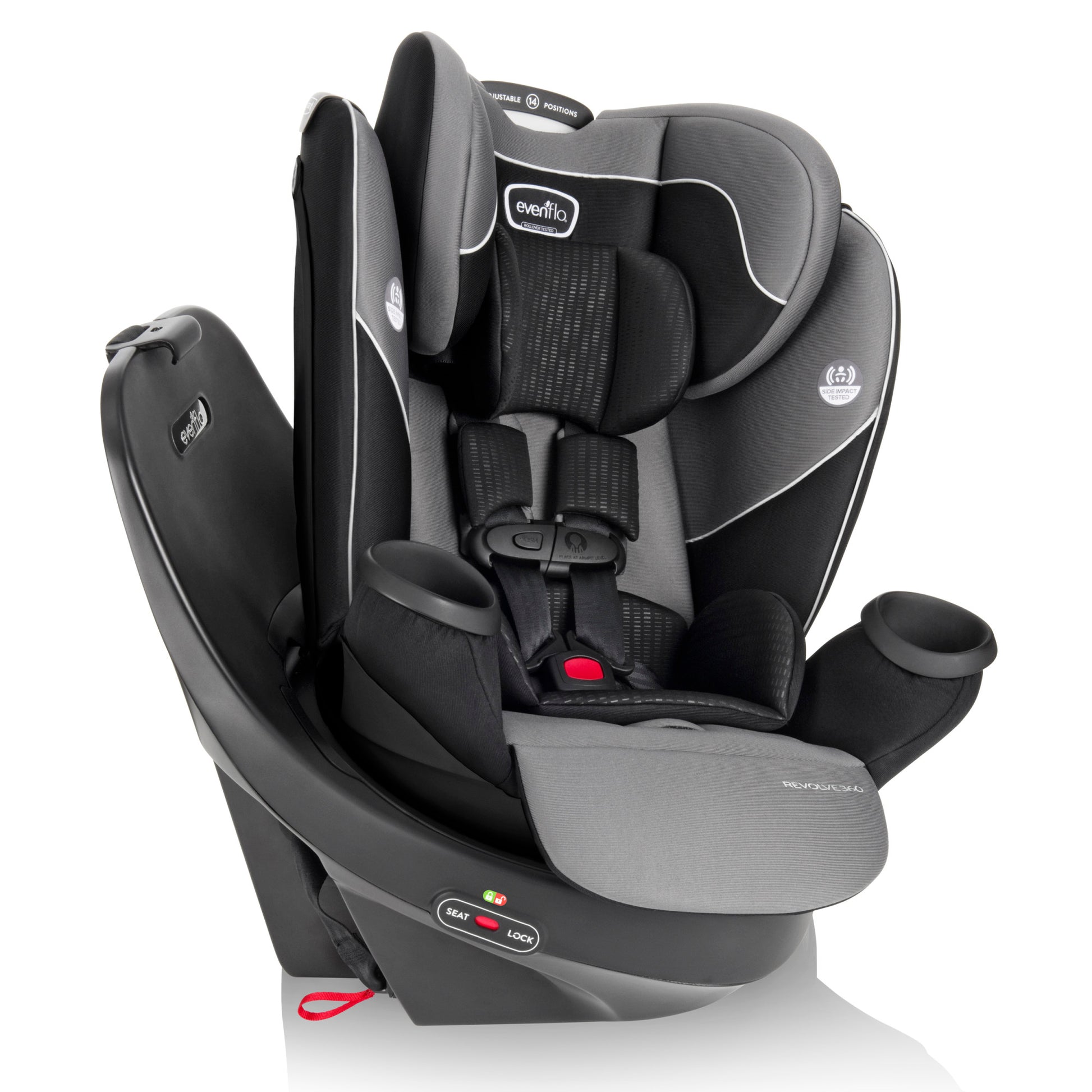 This multi-functional car seat provides your child with safety, comfort, and versatile adjustability for every ride.