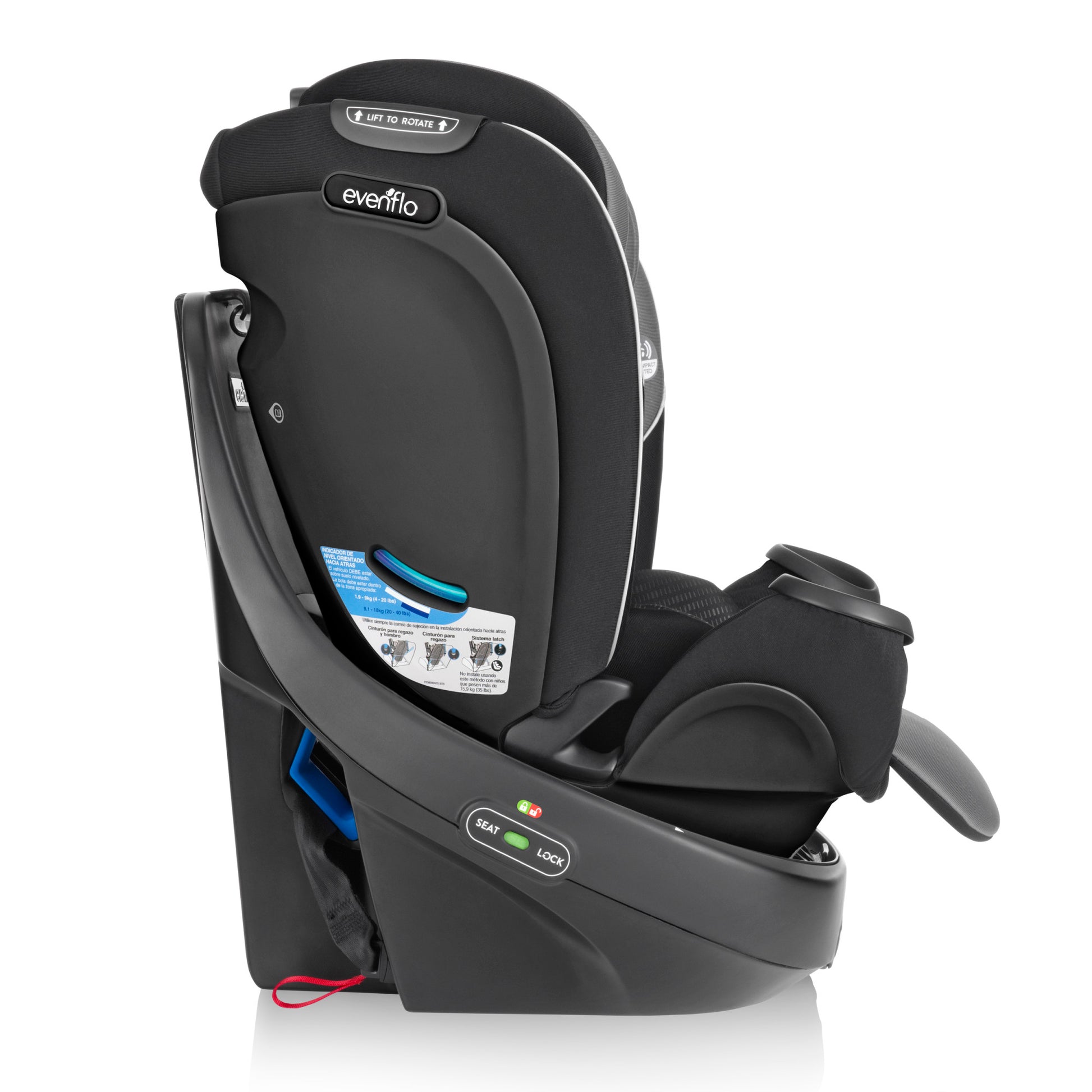 Safely secure your little one with a car seat that adjusts to your child's needs.