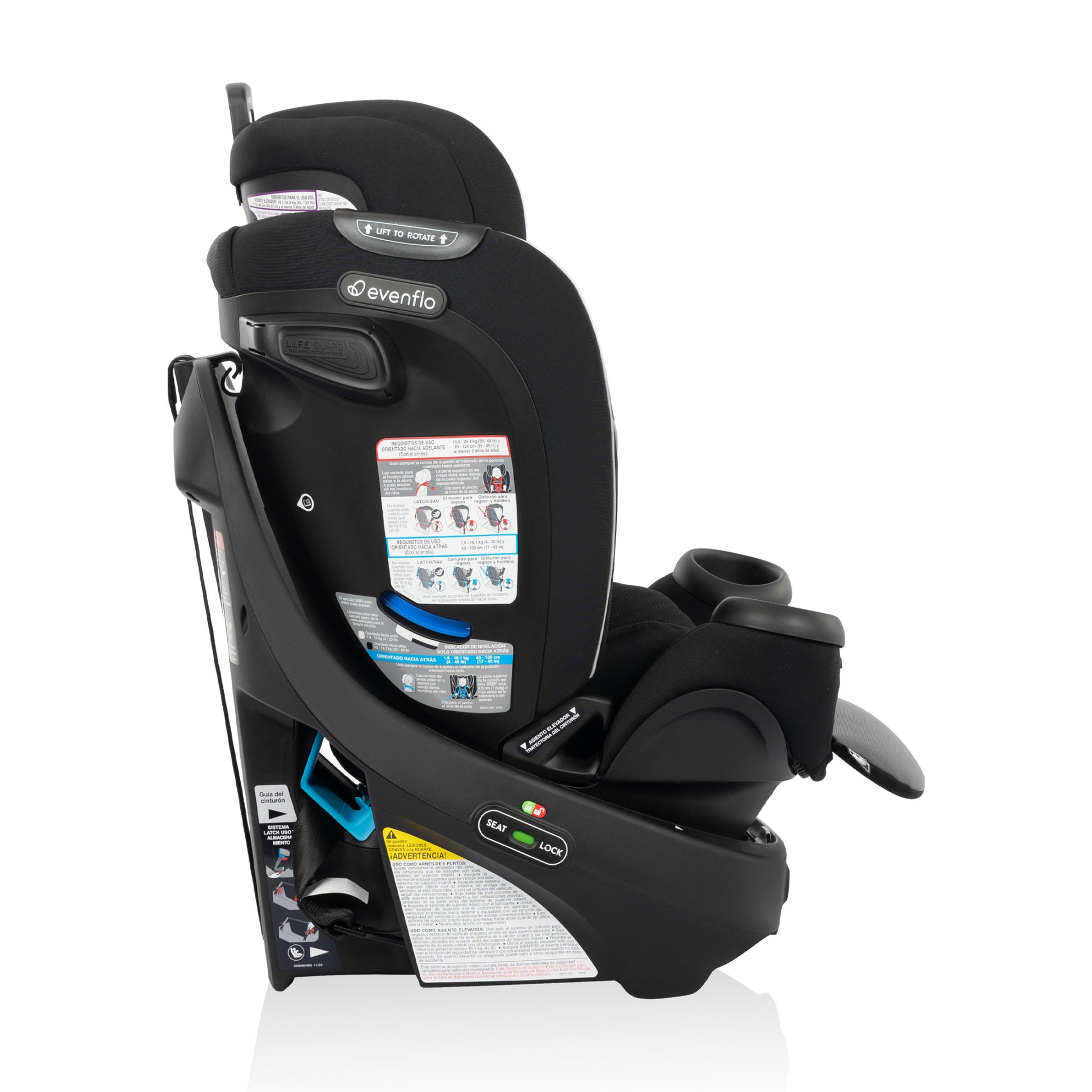 evenflo revolve canada Evenflo Revolve360 Rotational All-In-One Car Seat – Evenflo Canada