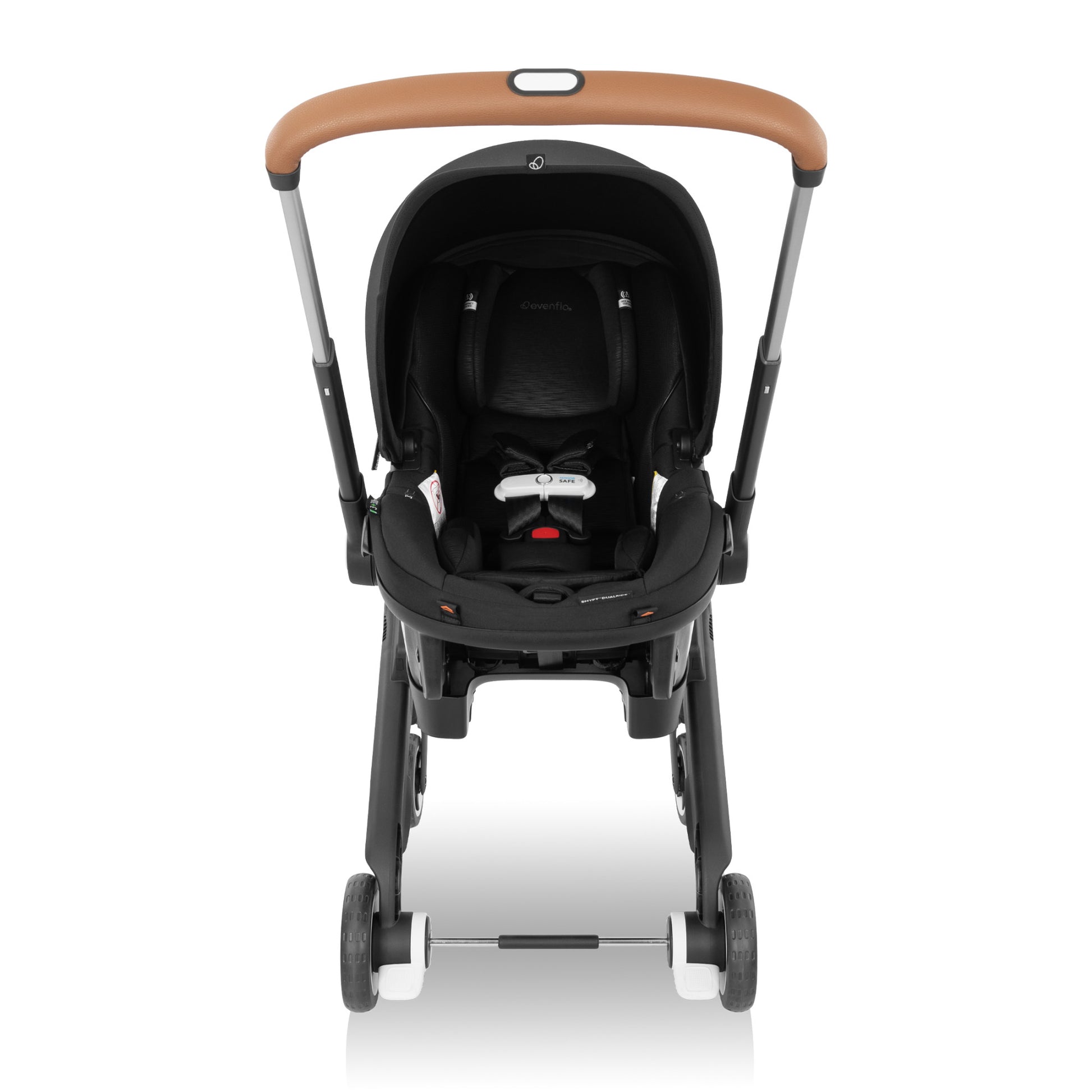 Explore your world with ease, knowing your child is safe and comfortable in the stroller.