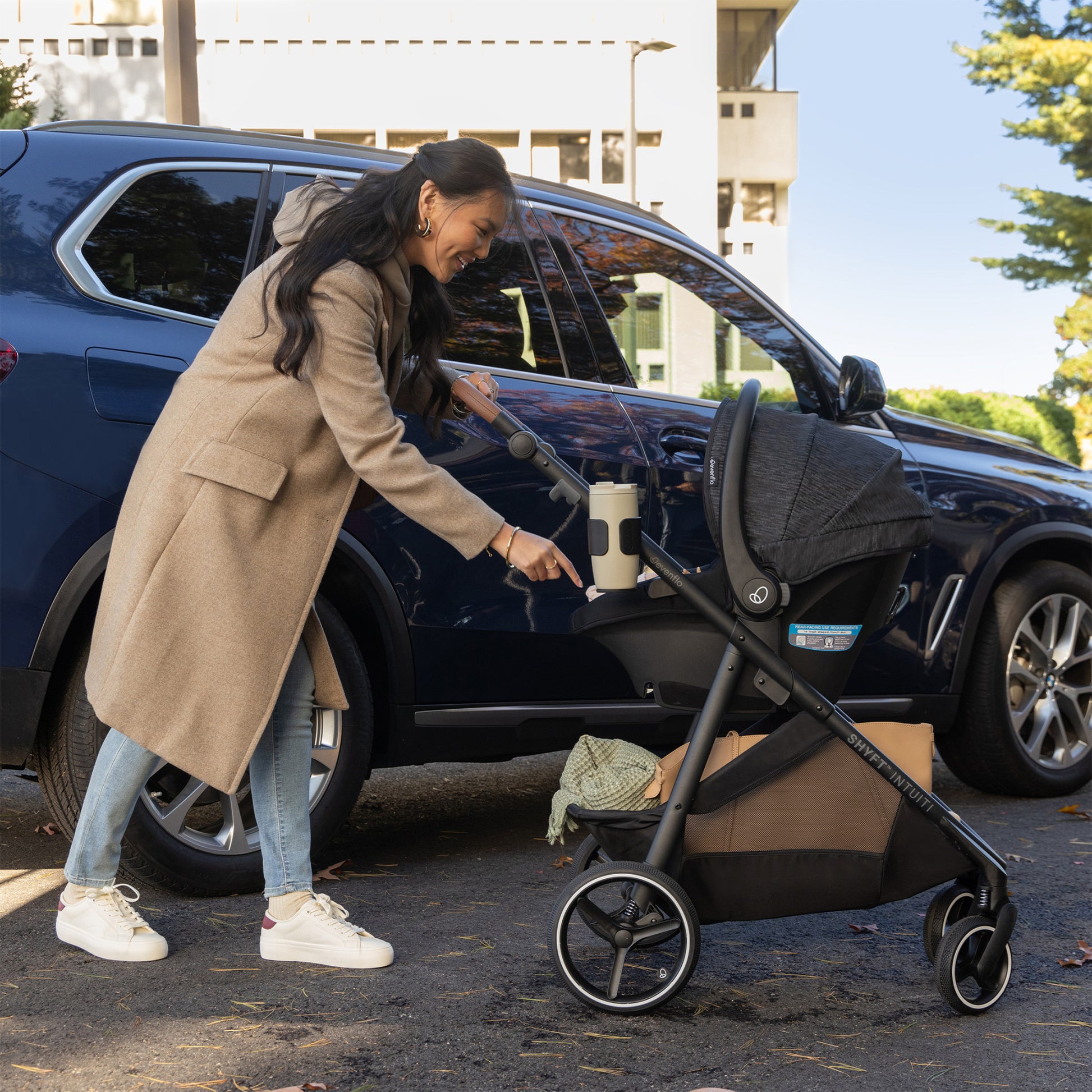evenflo shyft canada Shyft Intuiti Travel System with Revolve180 LiteMax NXT Rotating Infan – Evenflo Canada