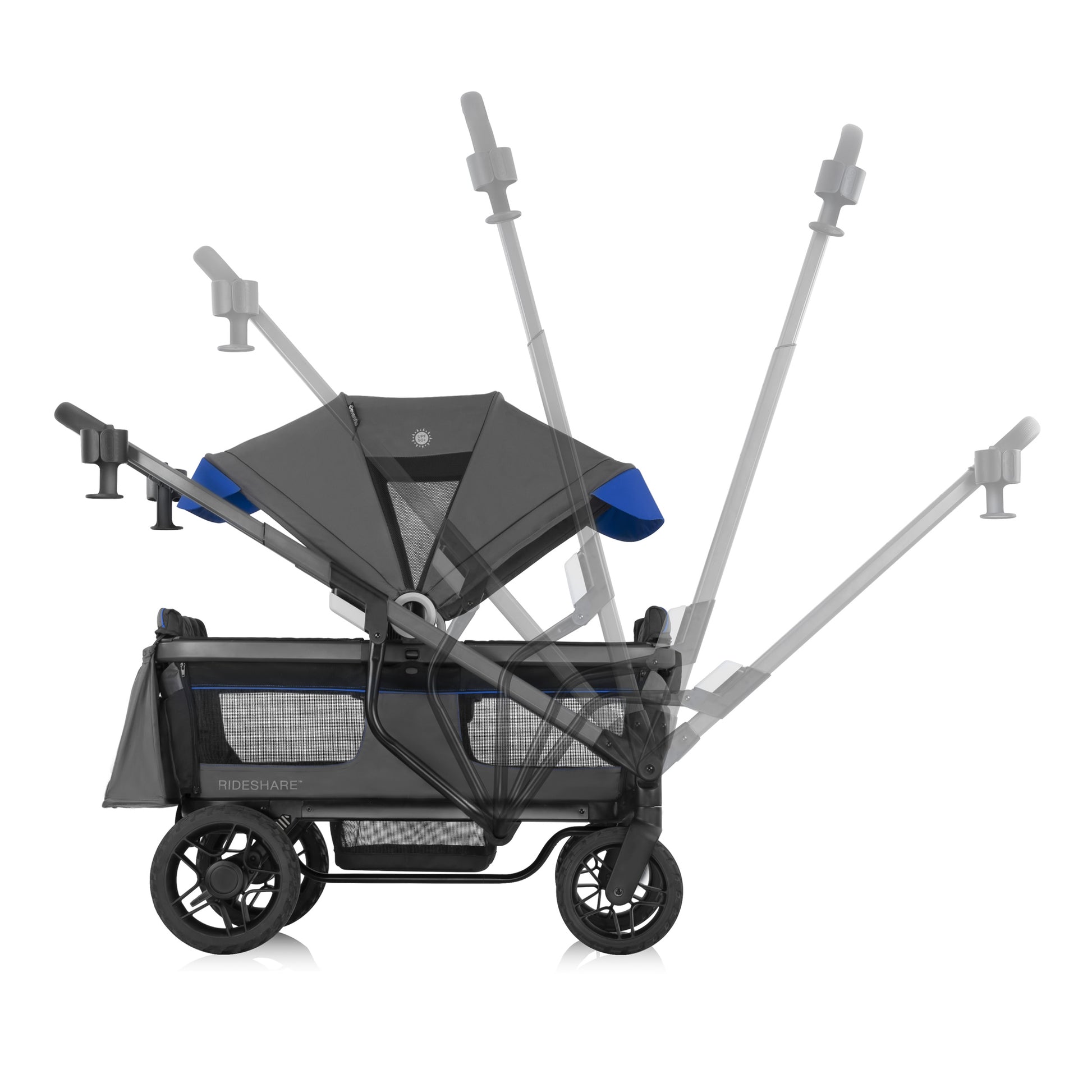 Find the perfect fit for you with a multi-position adjustable handle for effortless maneuvering.