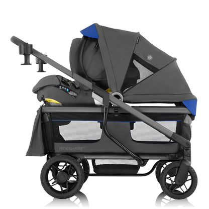 This versatile wagon stroller adapts to your family's needs, from newborns to toddlers.