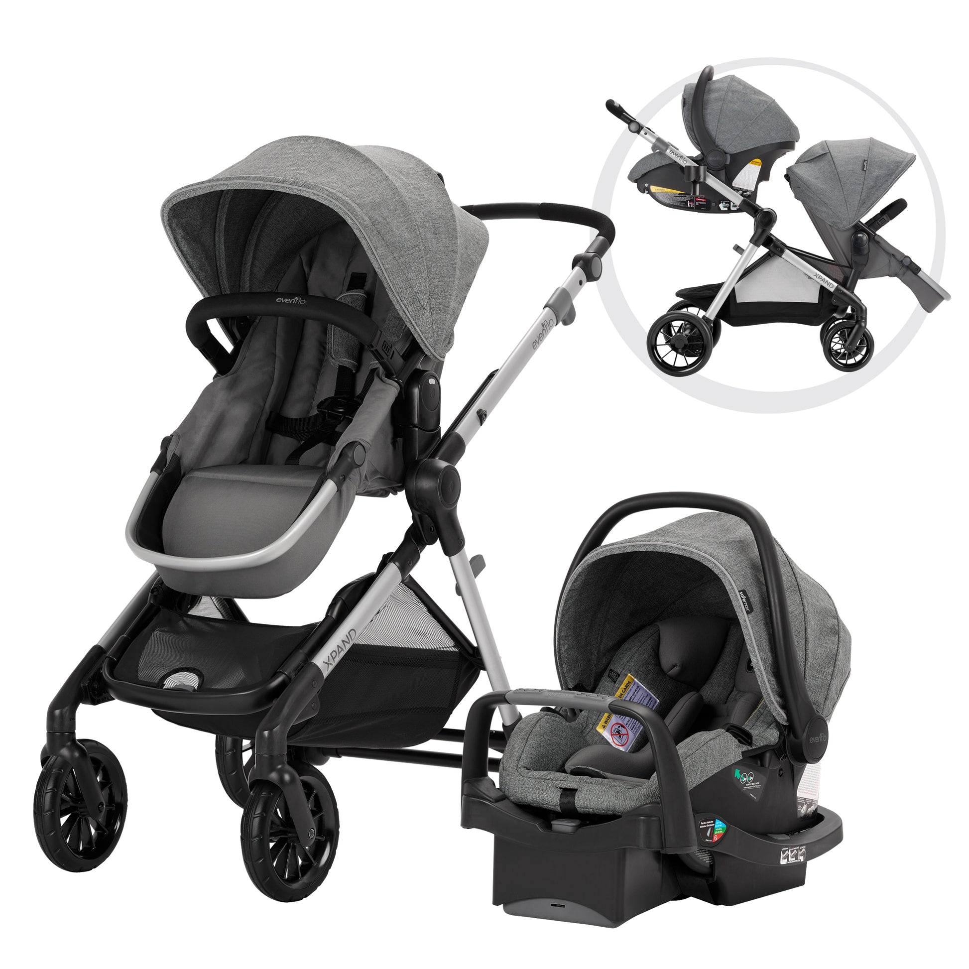 Pivot Xpand Travel System with SecureMax Infant Car Seat w